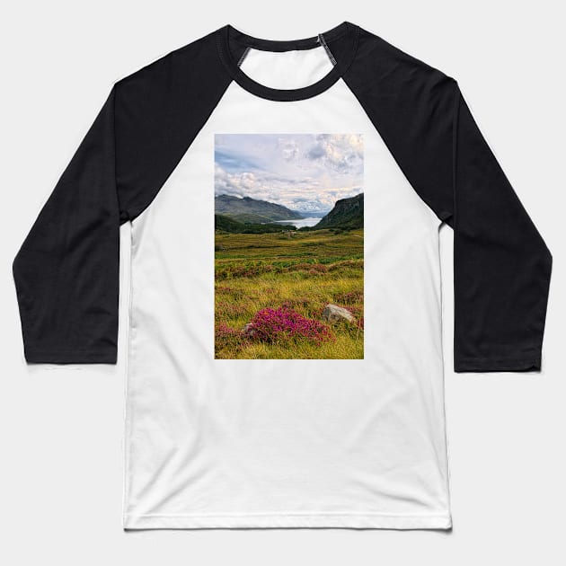 Loch Torridon Baseball T-Shirt by StephenJSmith